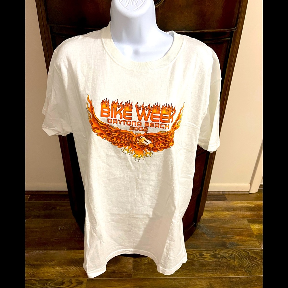 Vintage Daytona Bike Week 2002 T-Shirt Size L
